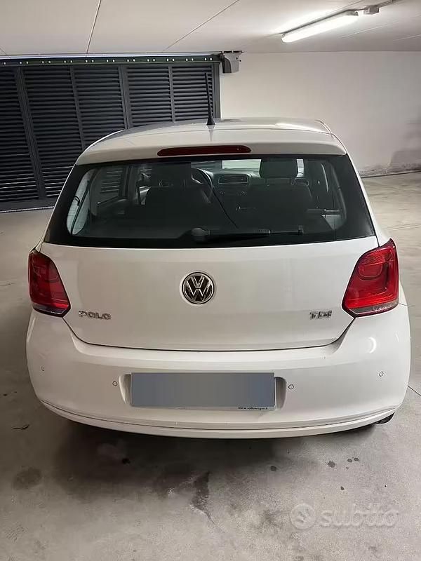 Usata VW Polo 90 CV (66 kW) 2011 Bianco Utilitaria