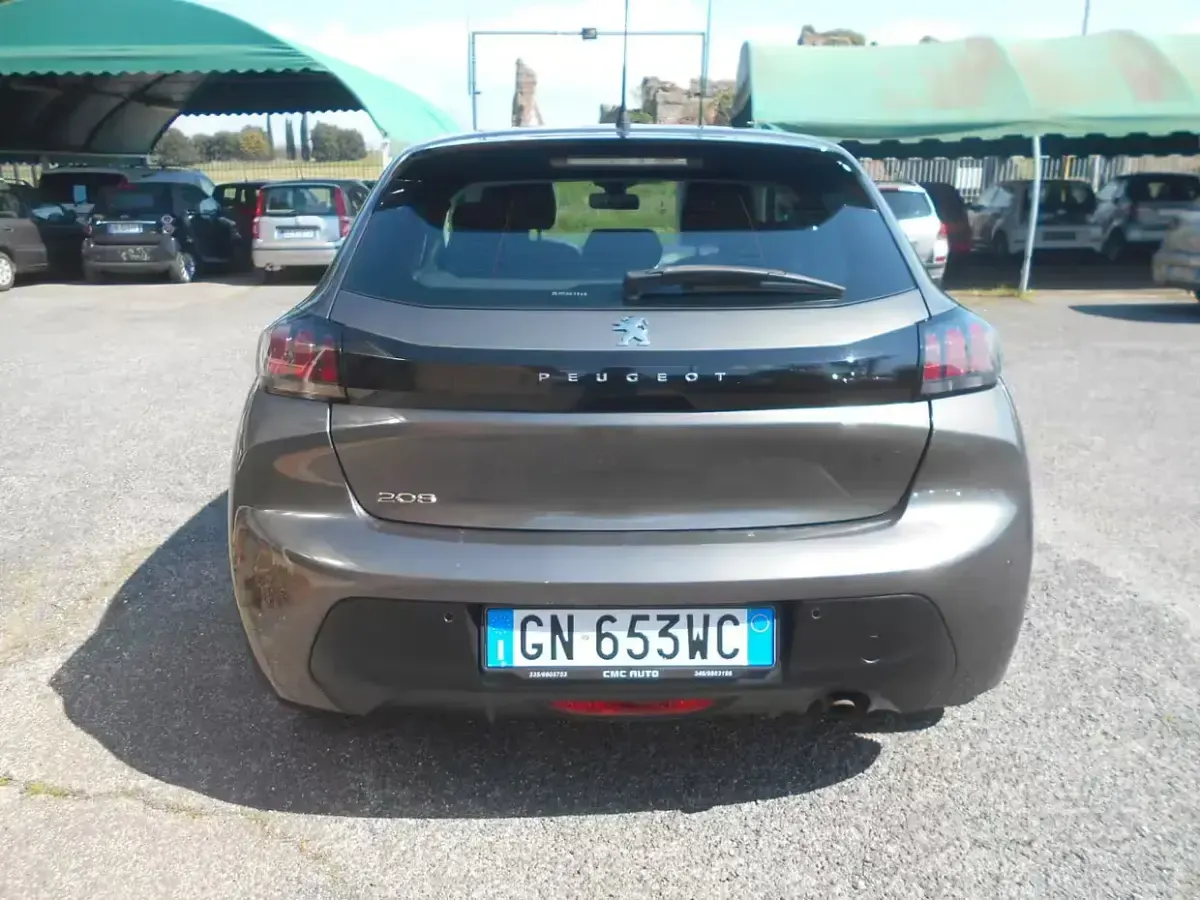 Usata Peugeot 208 Active 75 CV (55 kW) 2021 Grigio Utilitaria