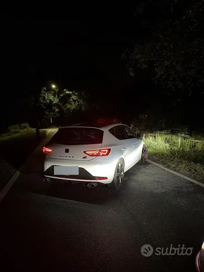 Usata Seat Leon CUPRA 280 CV (205 kW) 2015 Bianco Berlina