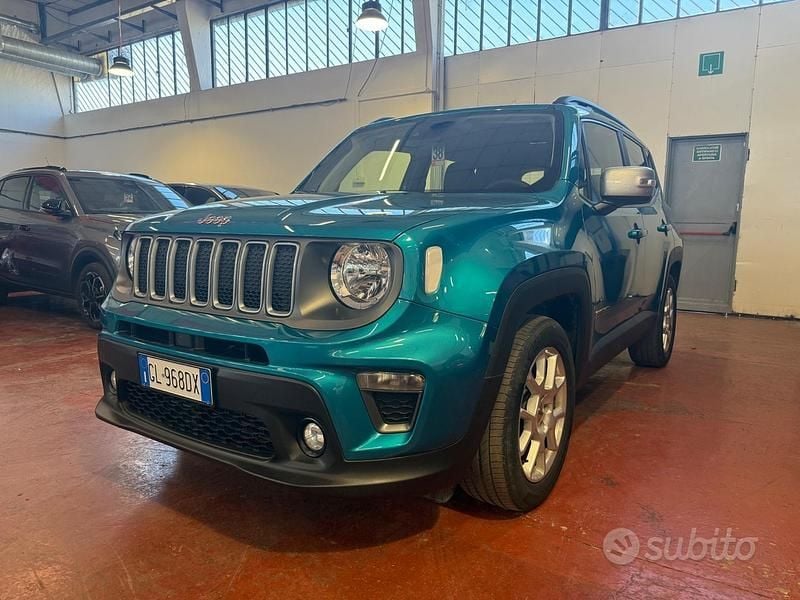 Usata Jeep Renegade Limited 130 CV (95 kW) 2022 Blu SUV