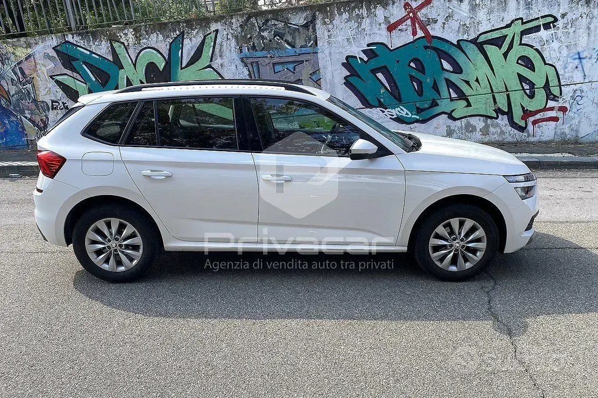 Usata Skoda Kamiq Ambition 95 CV (69 kW) 2021 Bianco SUV