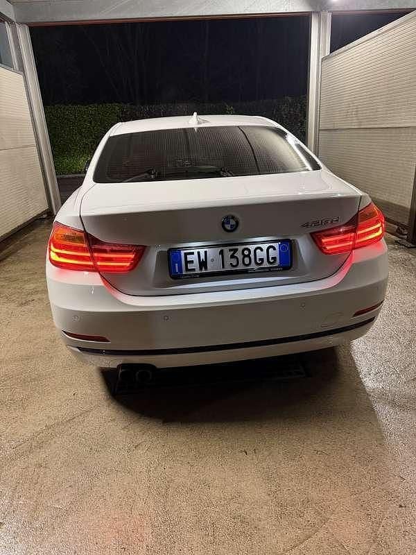 Usata BMW 425 Sport Line 218 CV (160 kW) 2014 Bianco Coupé