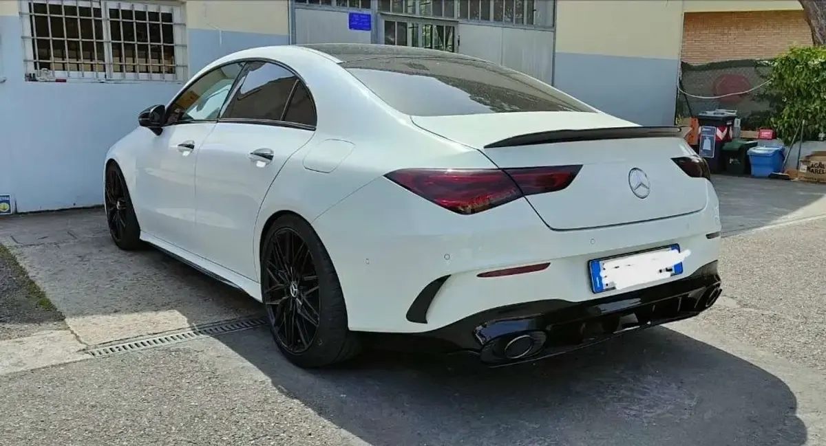Usata Mercedes CLA200 Premium 150 CV (110 kW) 2019 Bianco Coupé
