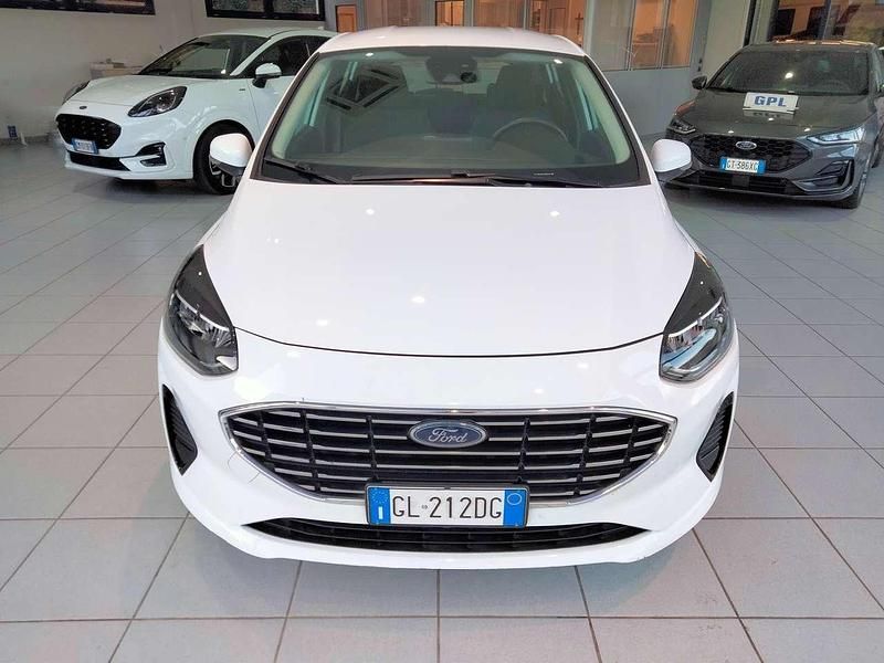 Bianco Usata 2022 Ford Fiesta Titanium Tre volumi | 13.900 € (Buon prezzo) - Immagine 1/4