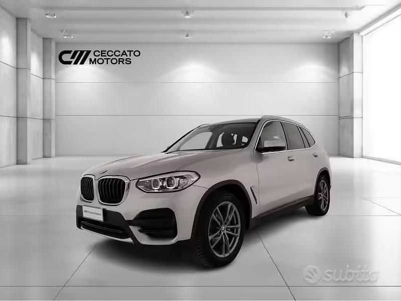 Usata BMW X3 Advantage 190 CV (139 kW) 2019 Argento SUV