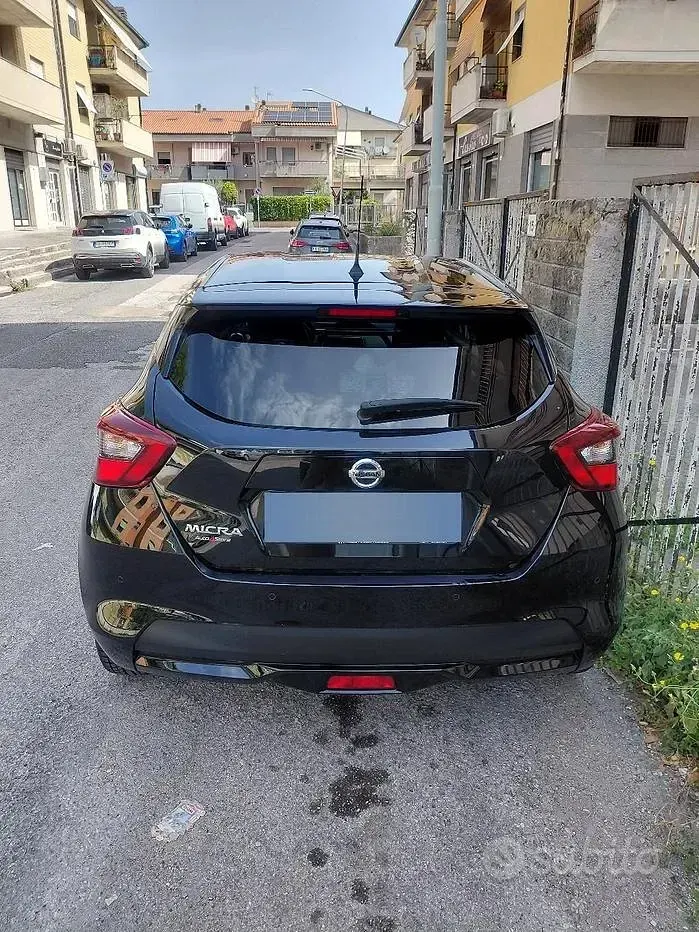 Usata Nissan Micra 101 CV (74 kW) 2020 Nero Utilitaria