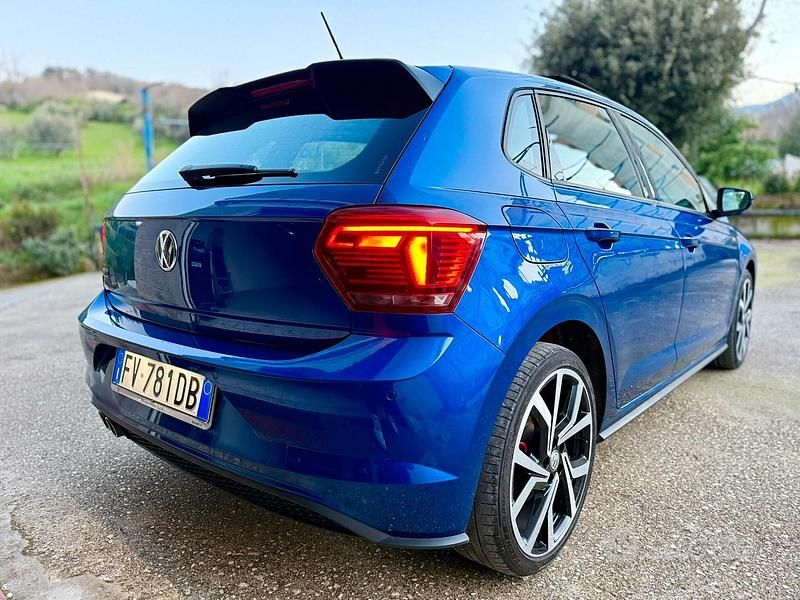 Usata VW Polo GTI 200 CV (147 kW) 2020 Blu Utilitaria