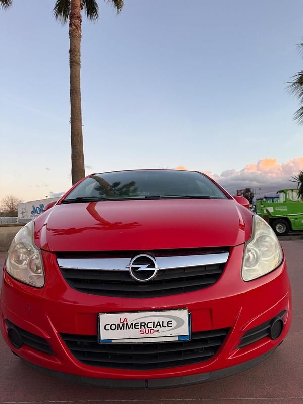 Usata Opel Corsa 80 CV (58 kW) 2008 Rosso Utilitaria