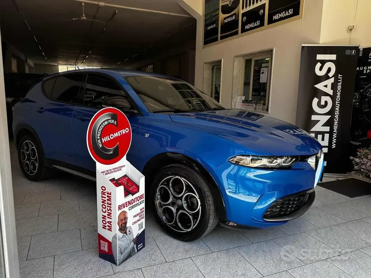 Usata Alfa Romeo Tonale Ti 131 CV (96 kW) 2023 Bluazzurro SUV