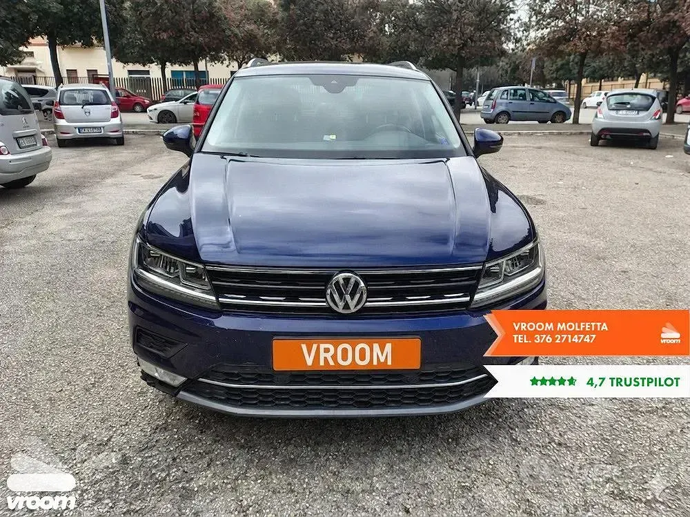 Usata VW Tiguan 150 CV (110 kW) 2017 Blu SUV