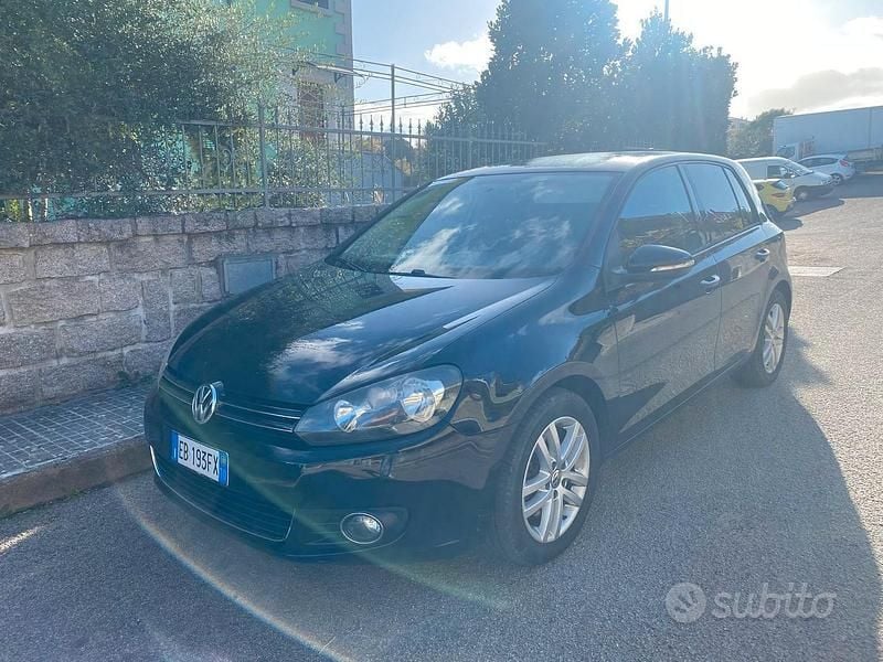 Usata VW Golf VI 160 CV (117 kW) 2010 Nero Utilitaria