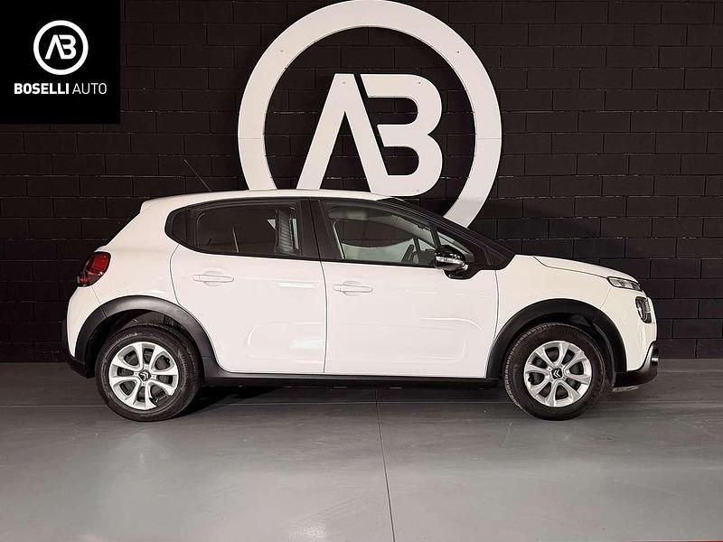 Usata Citroën C3 Feel 102 CV (75 kW) 2021 Bianco Utilitaria