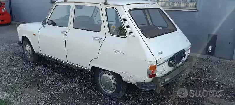 Usata Renault R6 48 CV (35 kW) 1970 Bianco Utilitaria