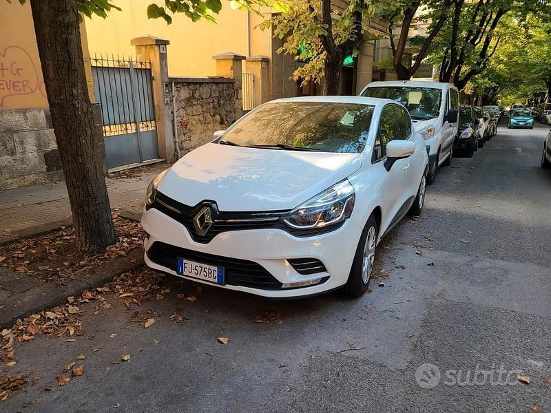 Usata Renault Clio IV Zen 75 CV (55 kW) 2017 Bianco Berlina