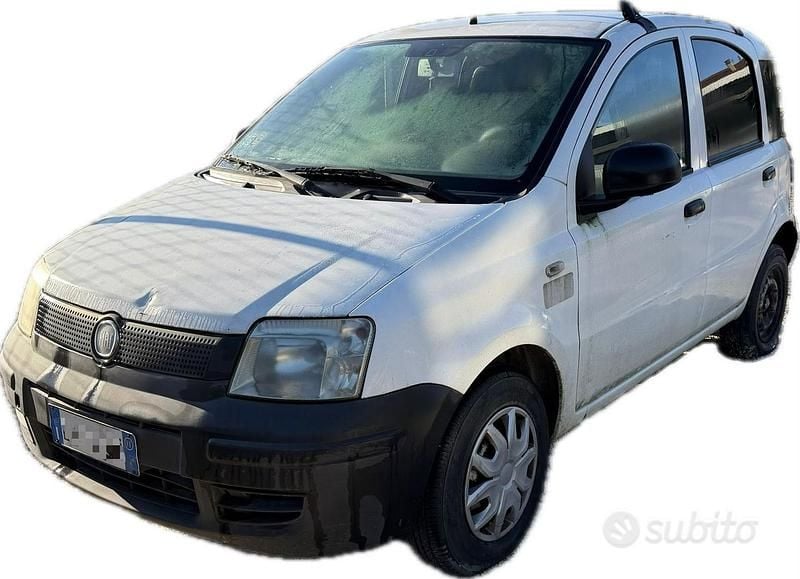 Begagnad Fiat Panda 75 HK (55 kW) 2011 Vit Halvkombi