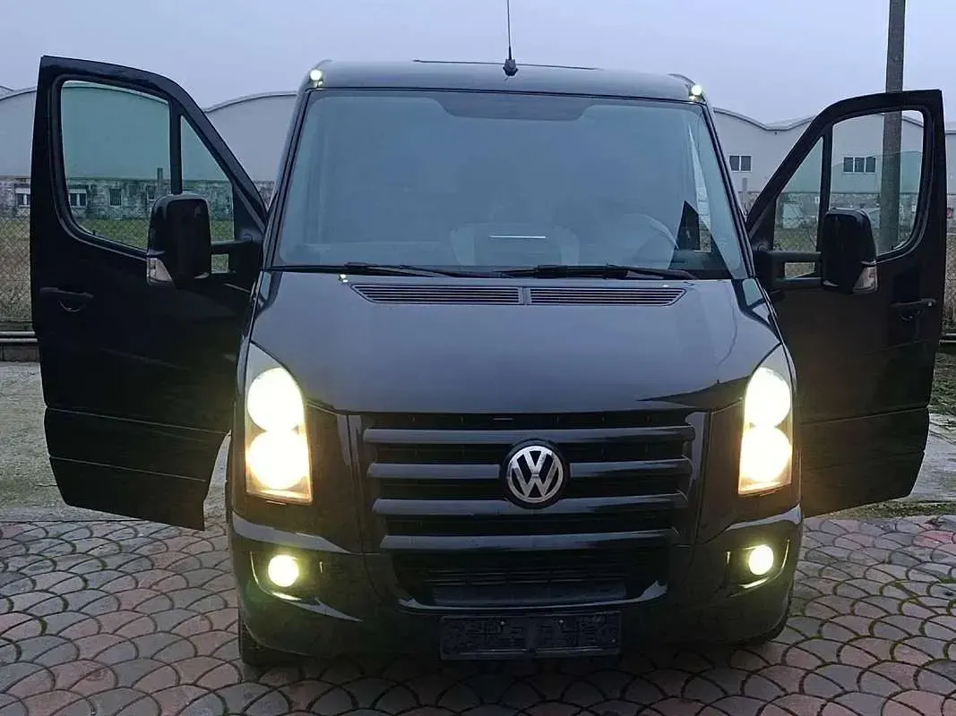 Usata VW Crafter 163 CV (119 kW) 2009 Nero Furgone