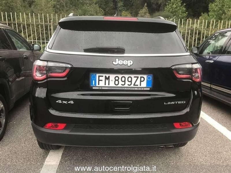 Usata Jeep Compass Limited 140 CV (102 kW) 2018 Nero SUV