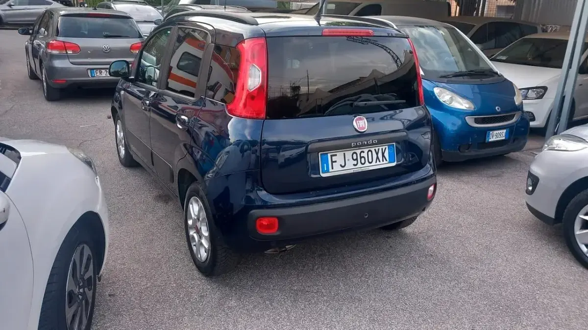 Usata Fiat Panda Easy 95 CV (69 kW) 2017 Blu Utilitaria