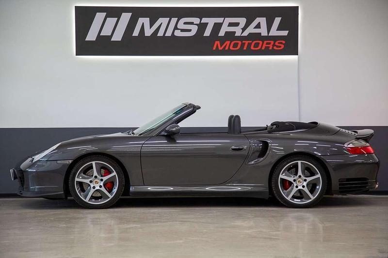 Usata Porsche 911 Turbo Cabriolet 420 CV (308 kW) 2005 Grigio Cabrio