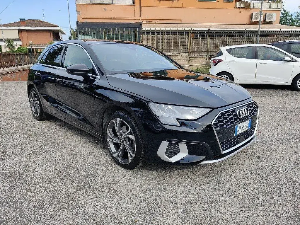 Usata Audi A3 Advanced 110 CV (80 kW) 2023 Nero Berlina