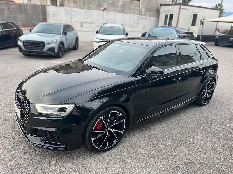 Usata Audi RS3 Ambiente 400 CV (294 kW) 2019 Nero Berlina