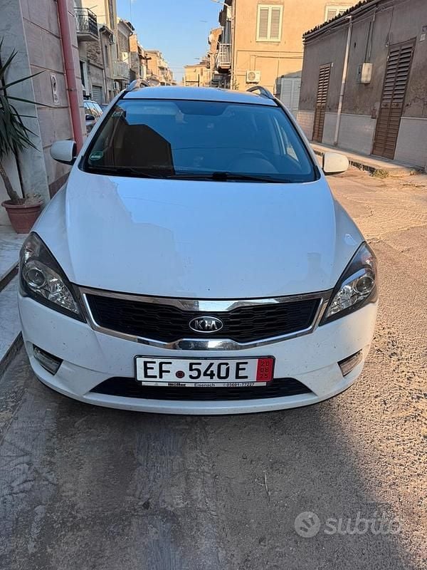 Usata Kia Ceed 2010 Bianco Utilitaria