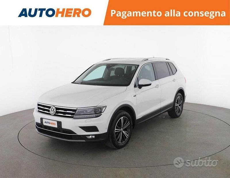 Bianco Usata 2020 VW Tiguan Allspace Advance SUV | 27.899 € (Buon prezzo) - Immagine 1/2