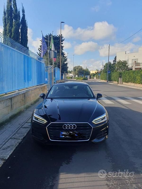 Usata Audi A5 190 CV (139 kW) 2018 Nero Coupé