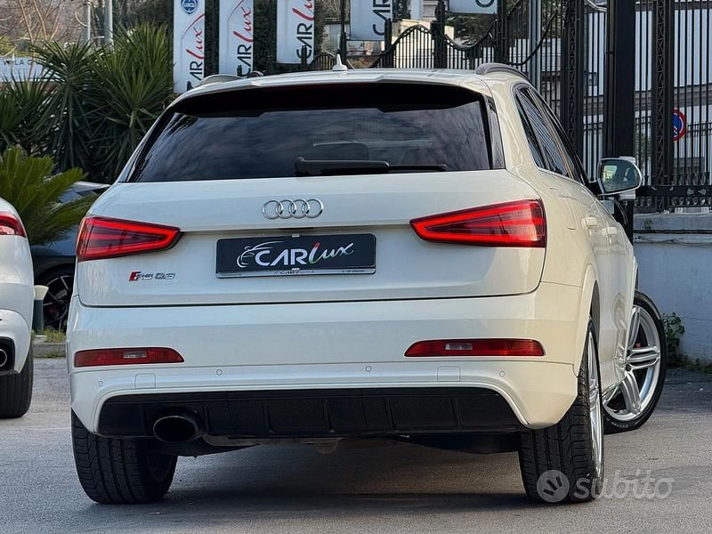 Usata Audi RS Q3 Ambiente 310 CV (228 kW) 2014 Bianco avorio SUV