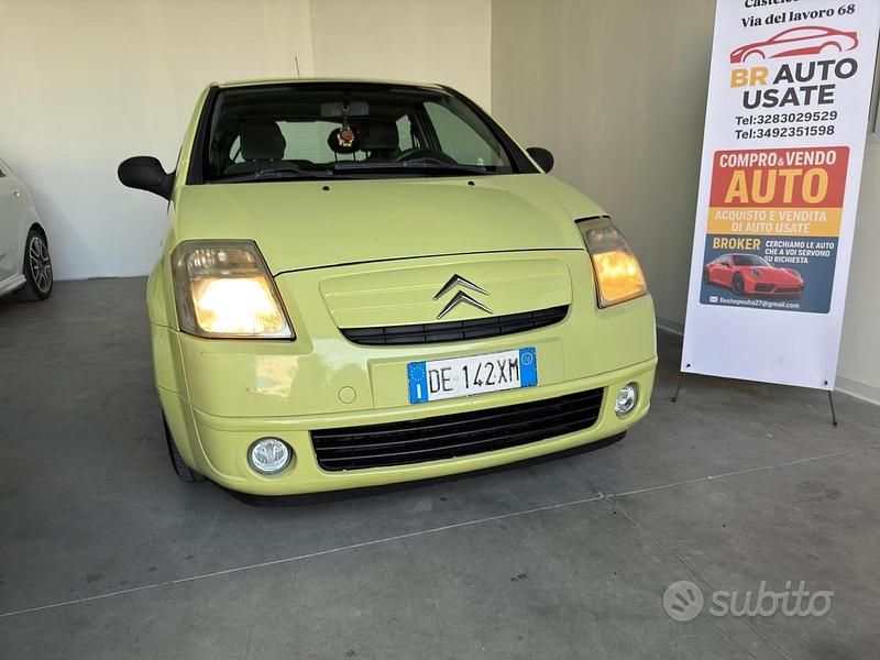 Usata Citroën C2 Exclusive 82 CV (60 kW) 2006 Giallo Utilitaria