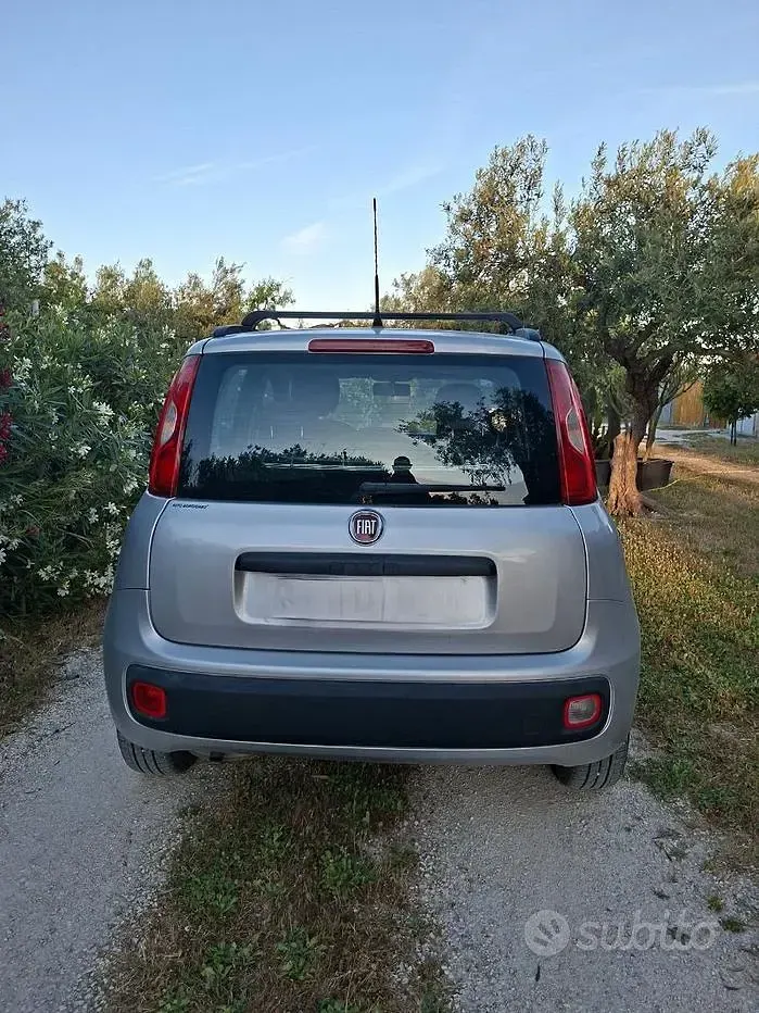 Usata Fiat Panda 69 CV (50 kW) 2013 Grigio Utilitaria