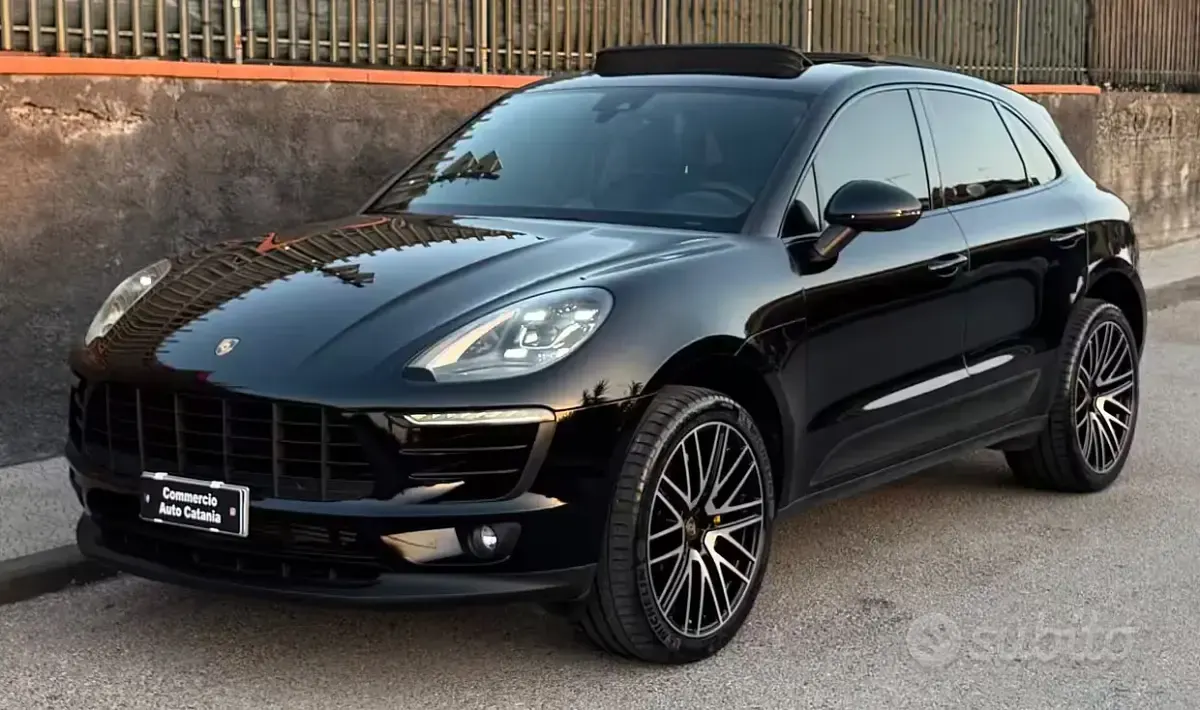 Usata Porsche Macan 250 CV (183 kW) 2018 Nero SUV