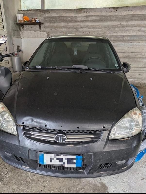Usata Tata Indica 2009 Nero Utilitaria