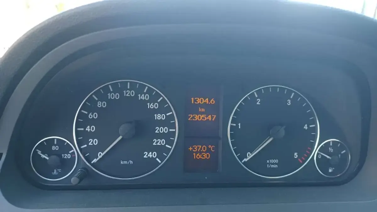 Usata Mercedes A200 Elegance 140 CV (102 kW) 2005 Grigio Monovolume