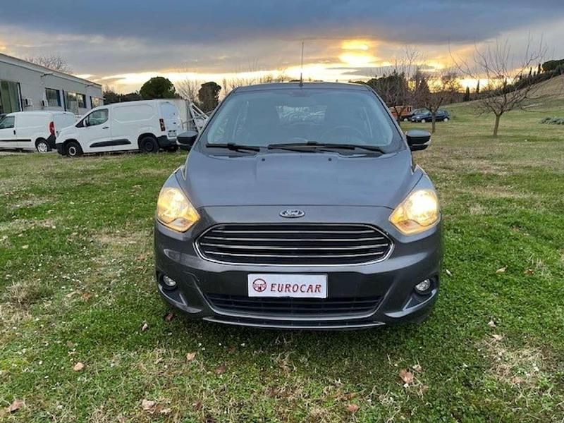 Usata Ford Ka Ultimate 86 CV (63 kW) 2017 Grigio scuro Berlina