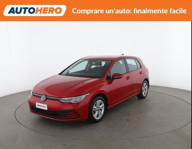 Usata VW Golf VIII Life 131 CV (96 kW) 2021 Rosso Berlina