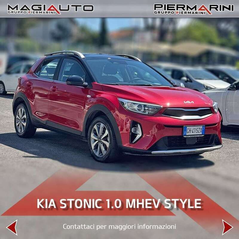 Rosso Usata 2022 Kia Stonic Style SUV | 13.900 € (Super prezzo) - Immagine 1/4