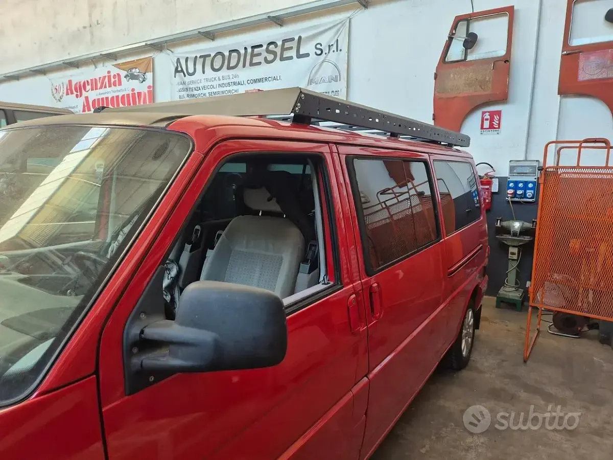 Usata VW T4 102 CV (75 kW) 1998 Rosso Furgone