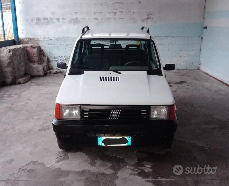 Usata Fiat Panda 2002 Bianco Utilitaria