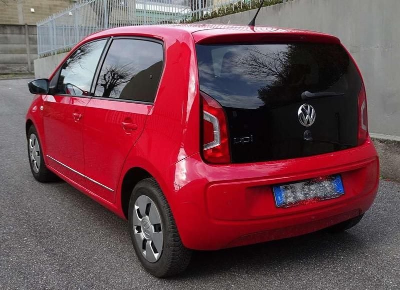 Usata VW up! Highline 75 CV (55 kW) 2013 Rosso Utilitaria