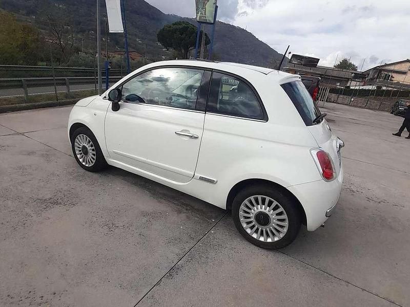 Usata Fiat 500 Lounge 69 CV (50 kW) 2012 Bianco Utilitaria