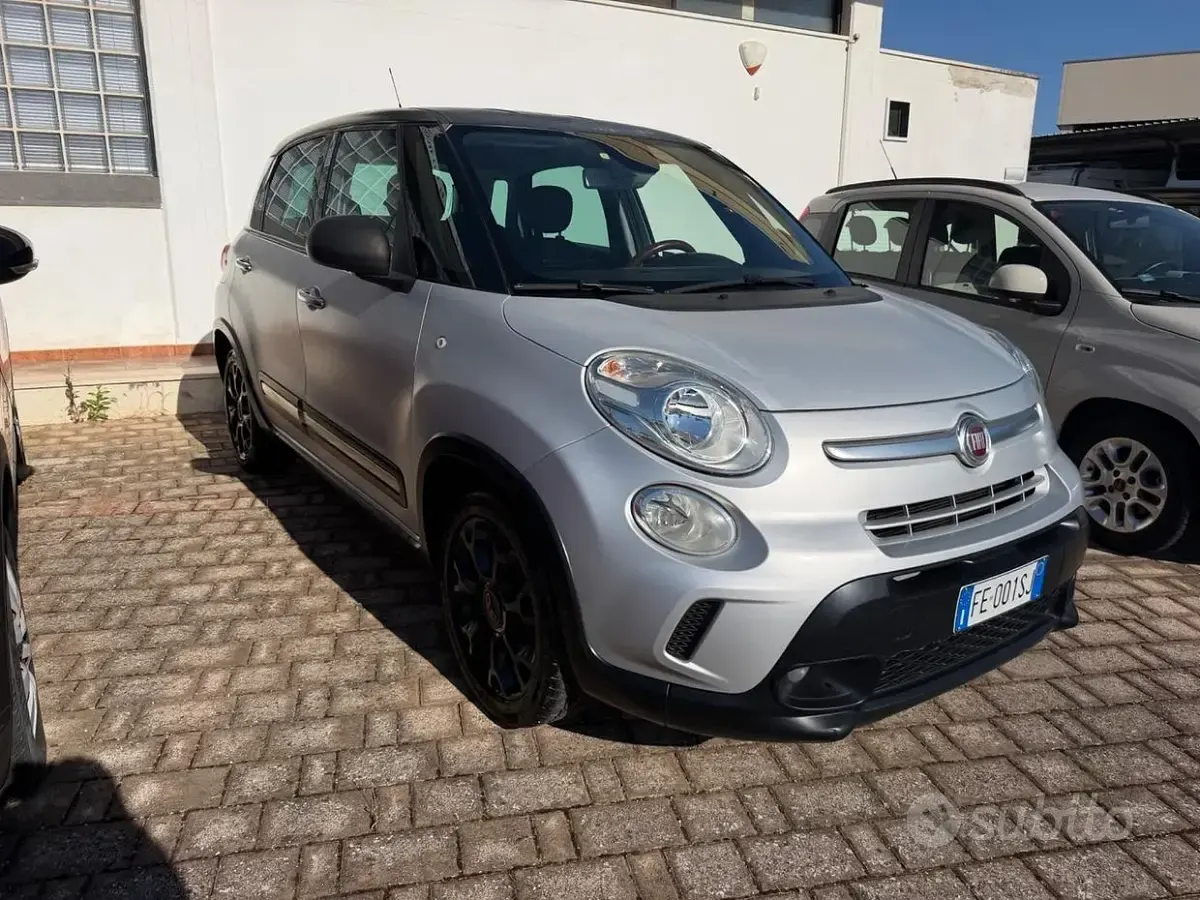 Usata Fiat 500L Trekking 95 CV (69 kW) 2016 Grigio Monovolume