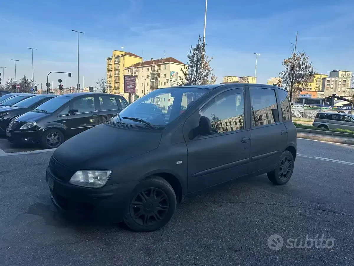 Usata Fiat Multipla Emotion 120 CV (88 kW) 2008 Nero Monovolume