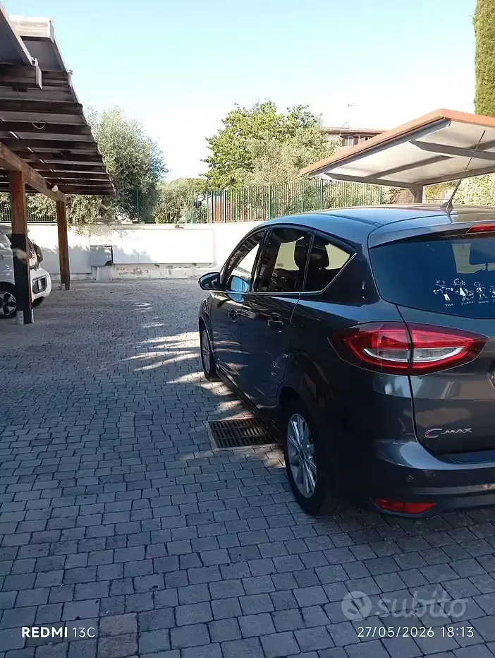 Usata Ford C-MAX 125 CV (91 kW) 2015 Grigio Monovolume