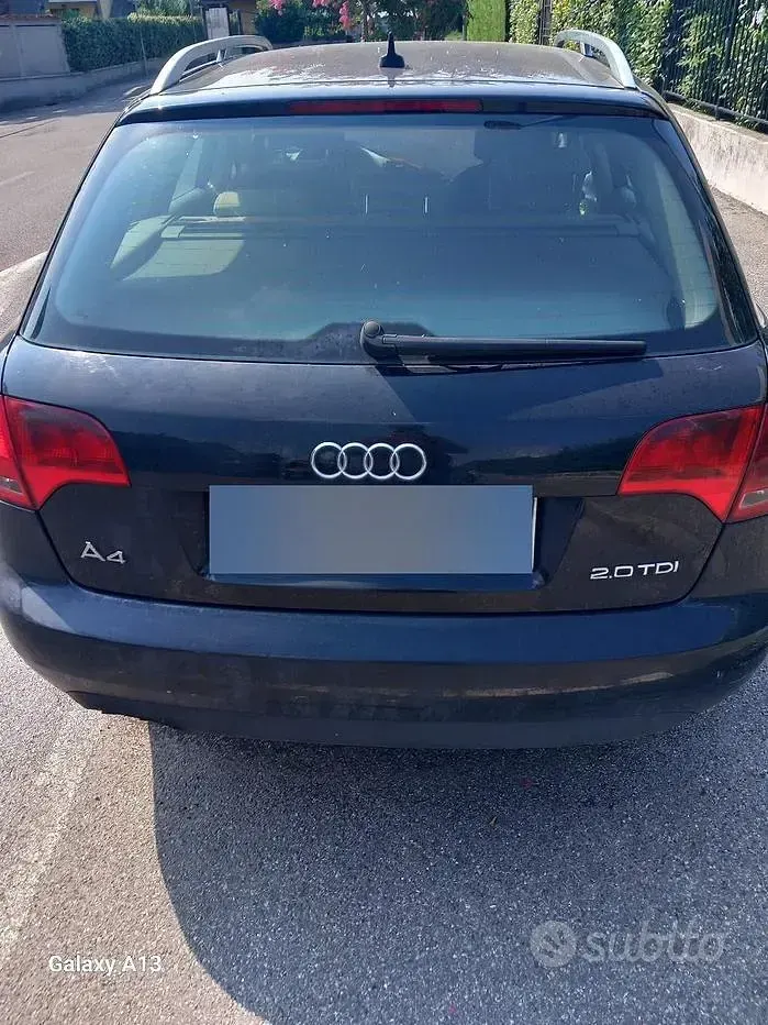 Usata Audi A4 140 CV (102 kW) 2008 Nero Station wagon