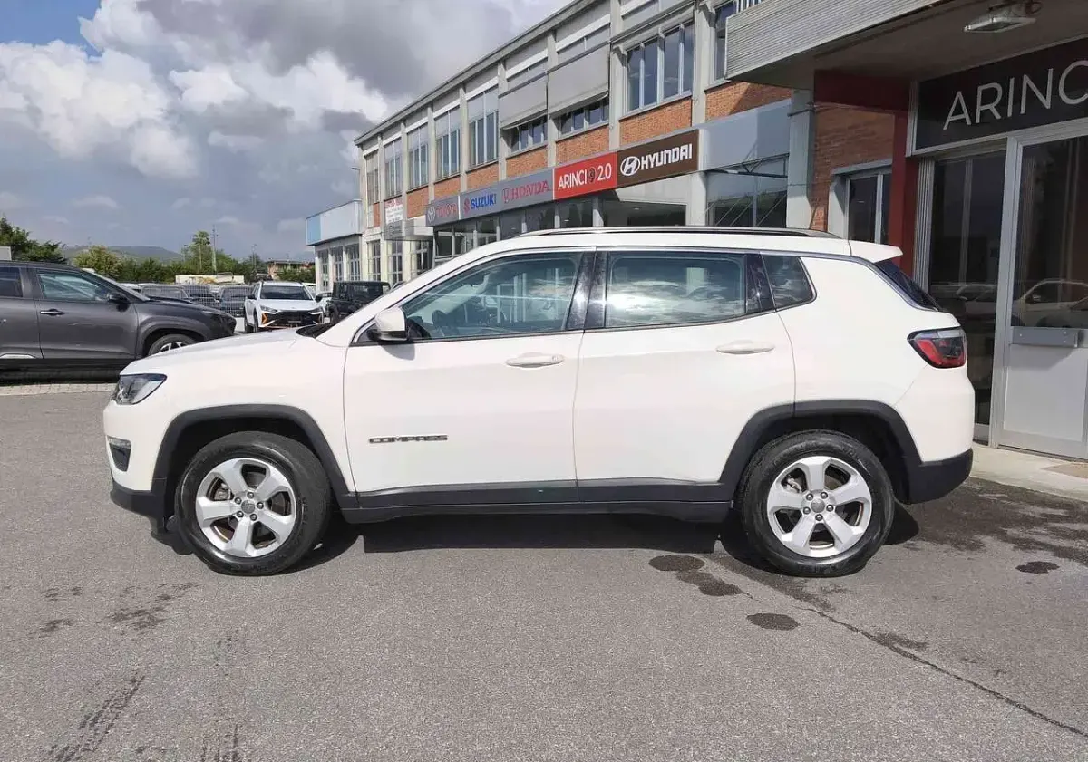 Usata Jeep Compass 120 CV (88 kW) 2018 Bianco SUV