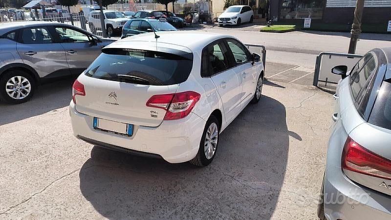 Usata Citroën C4 114 CV (83 kW) 2014 Bianco Berlina