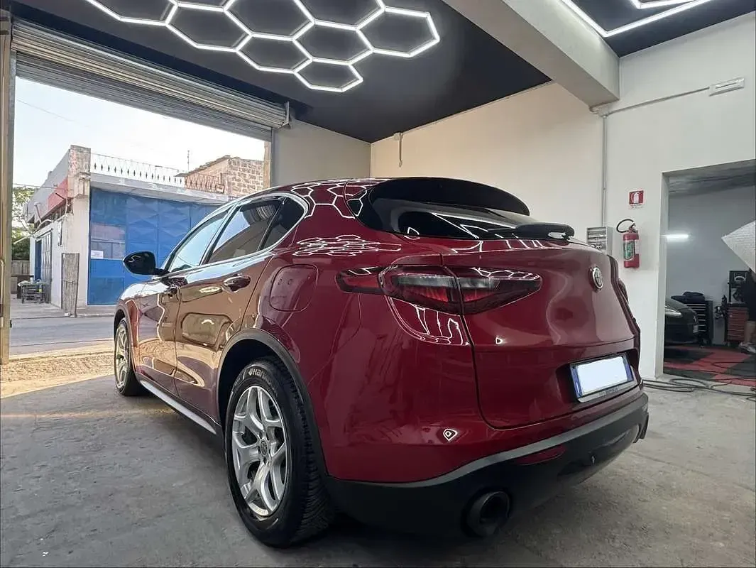 Usata Alfa Romeo Stelvio 190 CV (139 kW) 2019 Rosso SUV