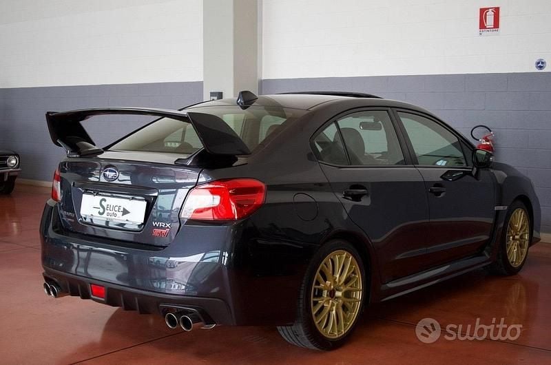 Usata Subaru WRX STI 300 CV (220 kW) 2015 Grigio Berlina