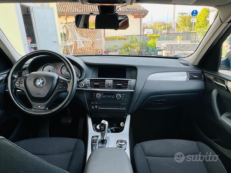 Usata BMW X3 184 CV (135 kW) 2013 Nero SUV